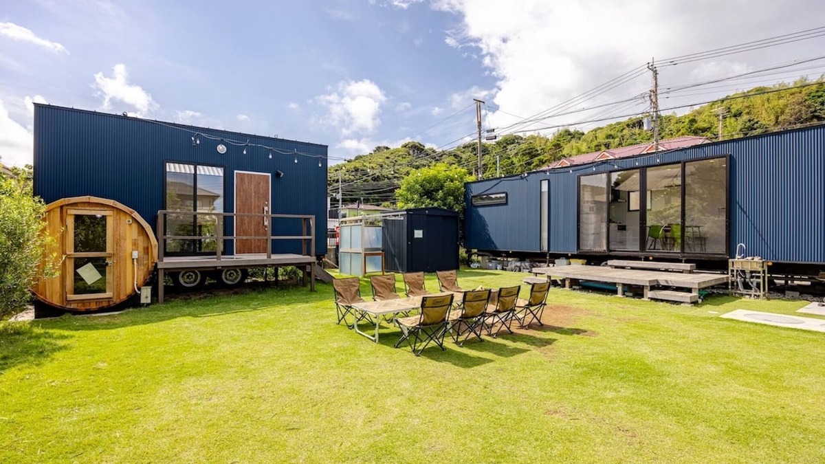 Isumi House | 3 minutes to the sea Barrel sauna BBQ bonfire/Isumi Chiba