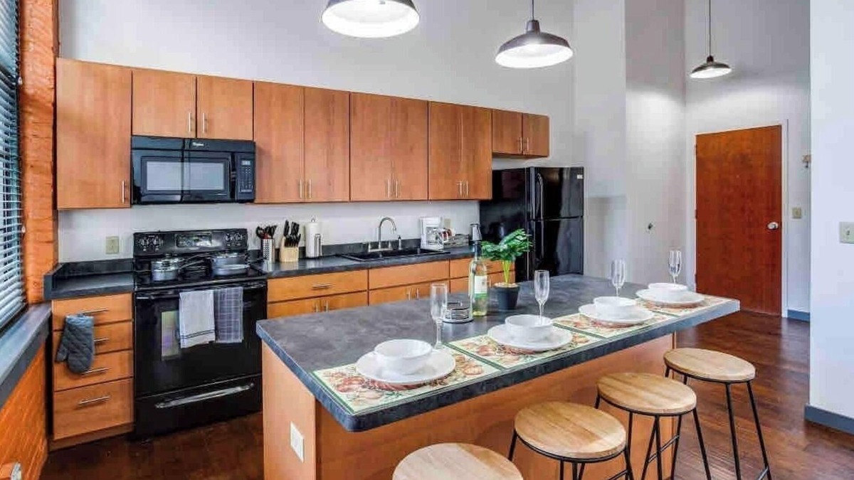 Rochester Apartment | <3> NY Style Centric Loft with King Bed by Park av