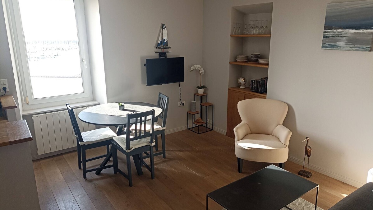 La Cite Apartment | 3-person apartment Saint Malo sea view