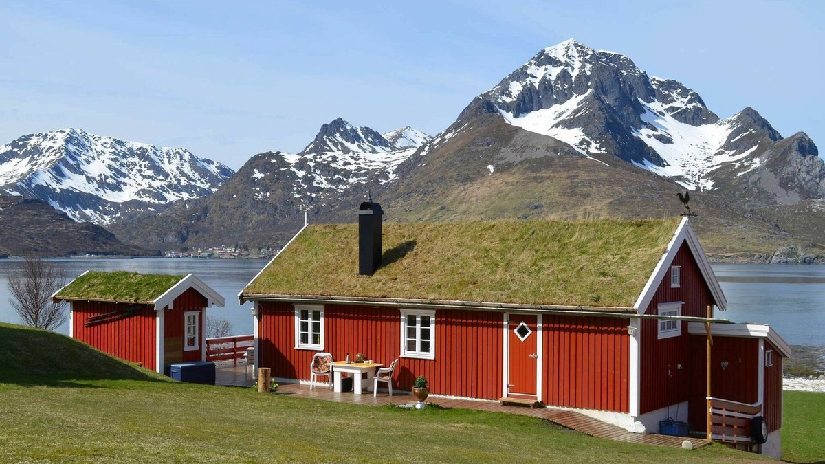 Vestvagøy House | 3 person holiday home in Gravdal