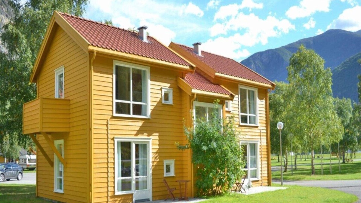 Laerdal House | 3 person holiday park home Lærdal