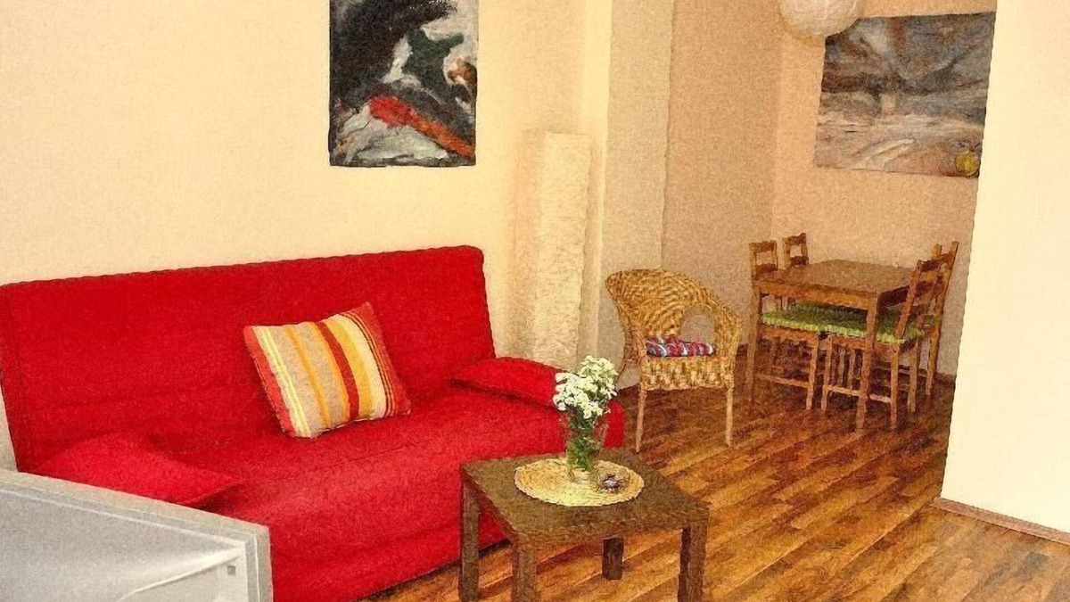 Innere Neustadt Apartment | 3 Raum Fewo Dresden Zentrum - Balkon Blick auf Altstadt - L10