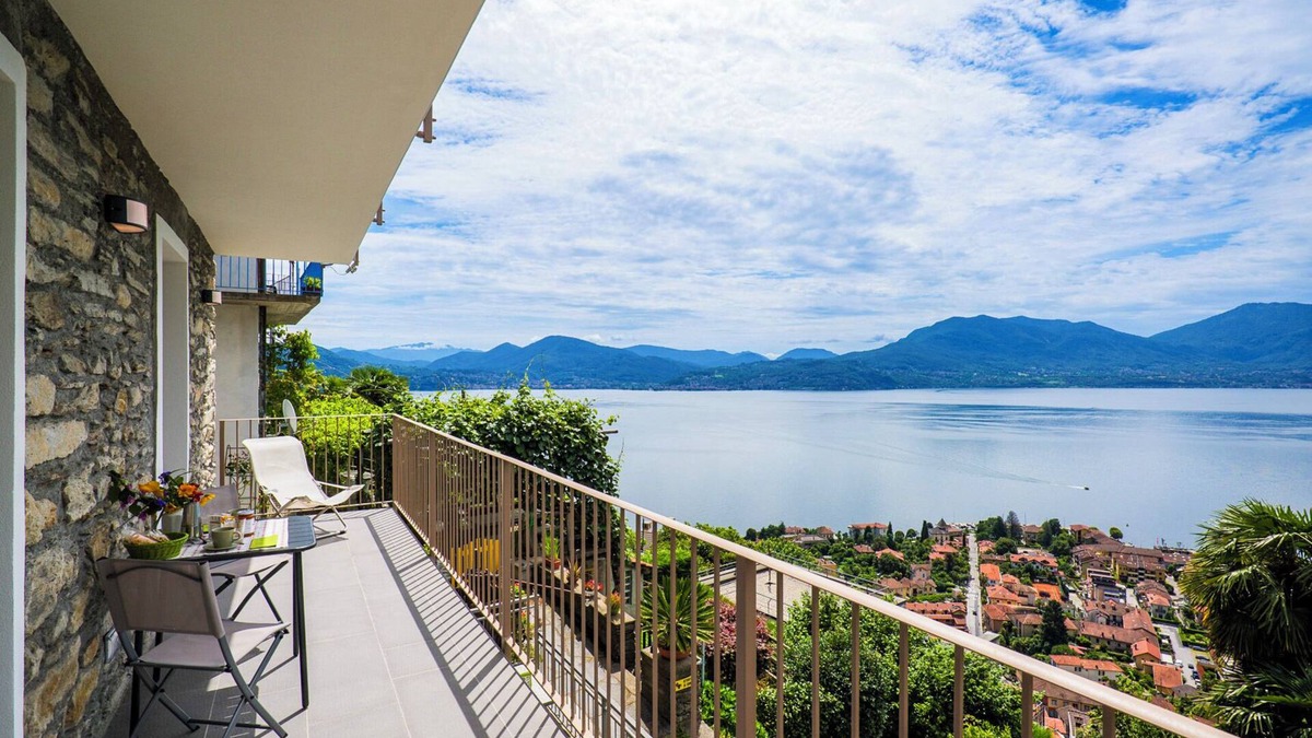 Cannero Riviera Apartment | 3-room apartment with balcony and two bathrooms