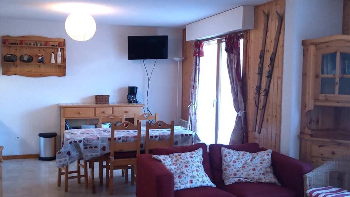 Station de Drouzin le Mont Apartment | 3-room cabin apartment at the foot of the slopes with parking in Saint-Jean-d'Aulps