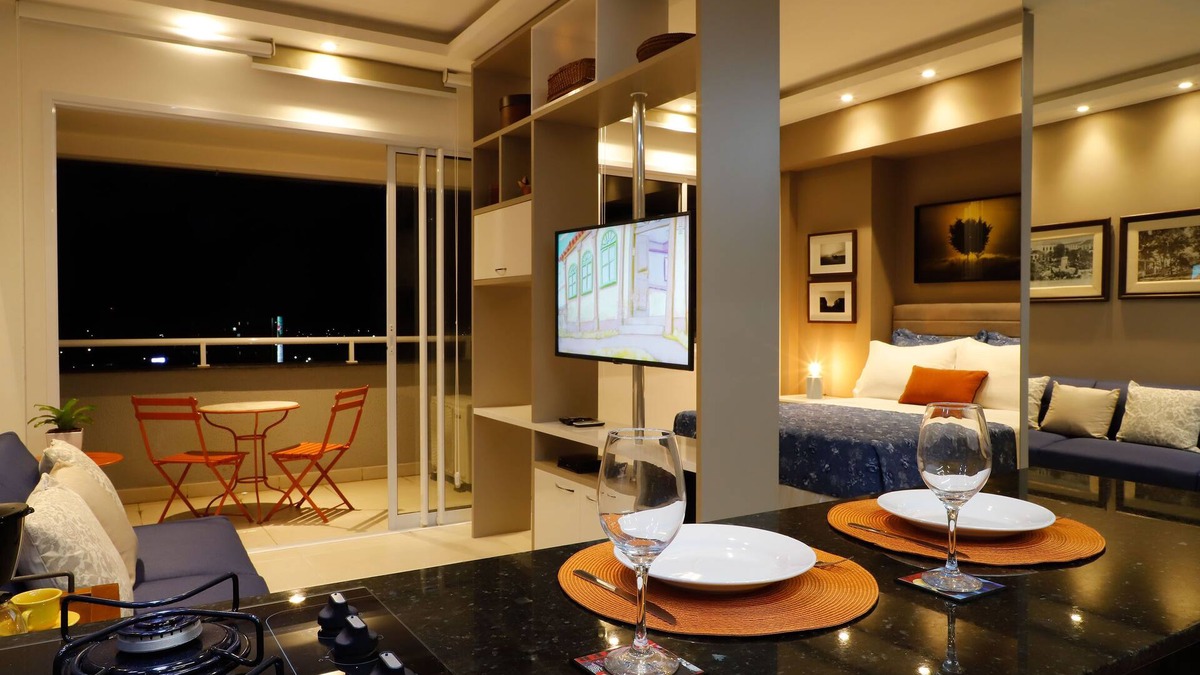 Sao Bras Apartment | #3 Sophisticated Studio in Boaventura Da Silva