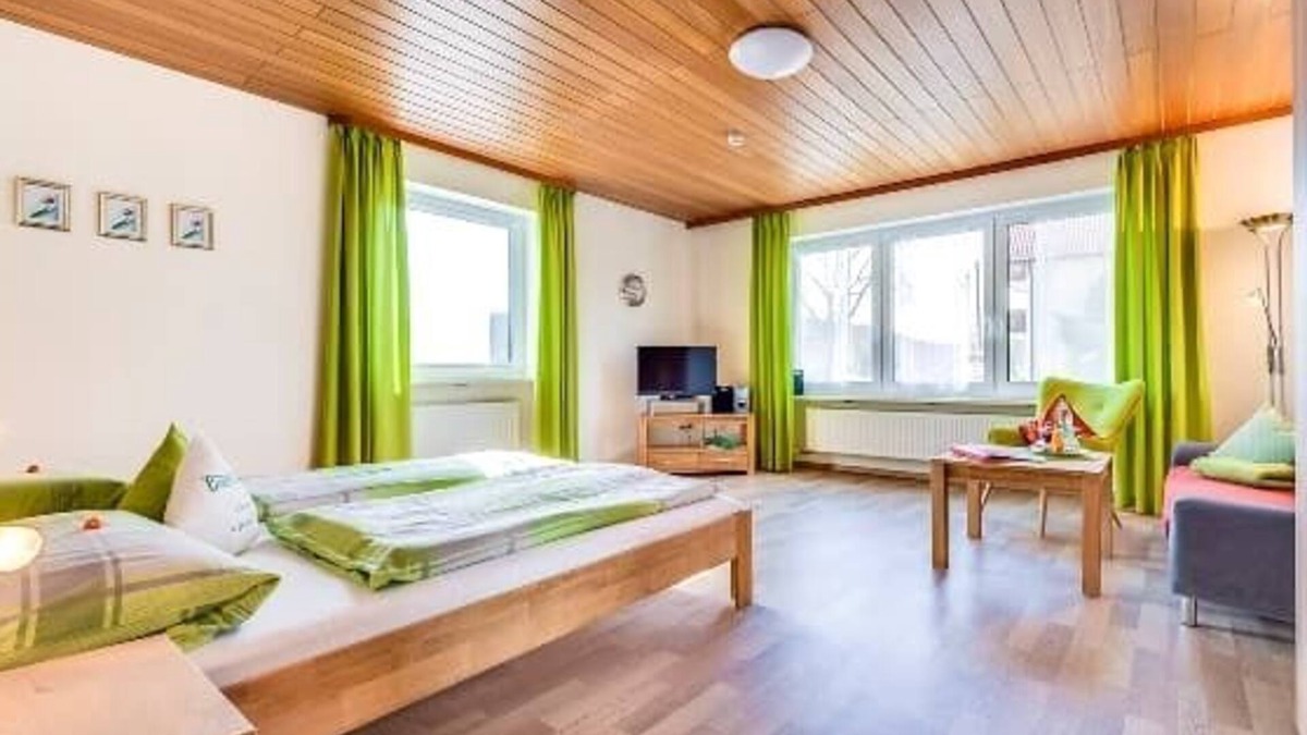 Burglengenfeld Apartment | 3-star vacation apartment Naabhofblick with cozy reading corner and view of the Naab