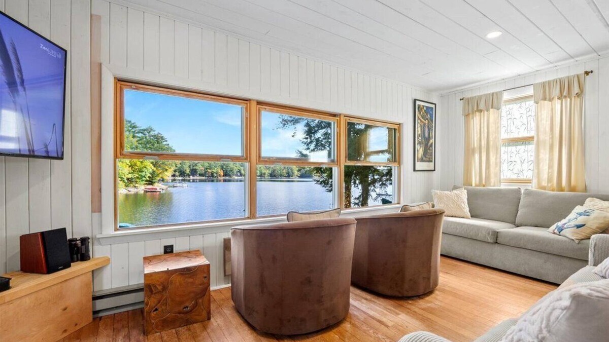 Gray House | 3-story waterfront haven w/unparalleled views, Hotspring spa, watch our video!