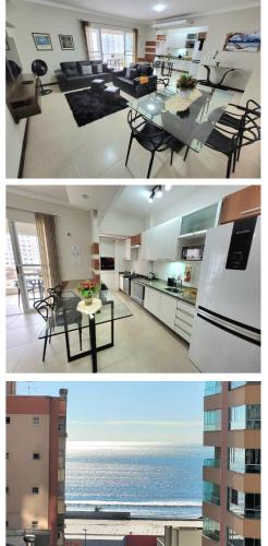 Andorinha Apartment | 3 suítes grandes, 4 garagens, Vista mar, ótima localização a 2 minutos do mar em Meia Praia - Itapema