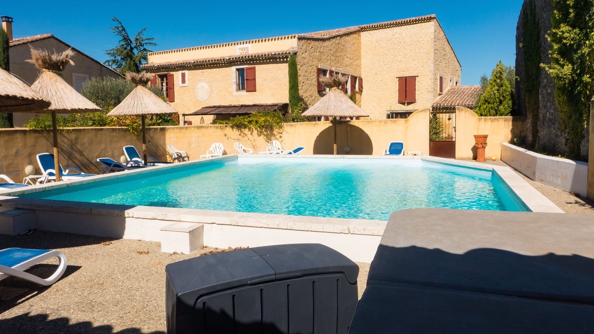 Pauligne House | 3 very beautiful farmhouse upto 16 people with private pool and views