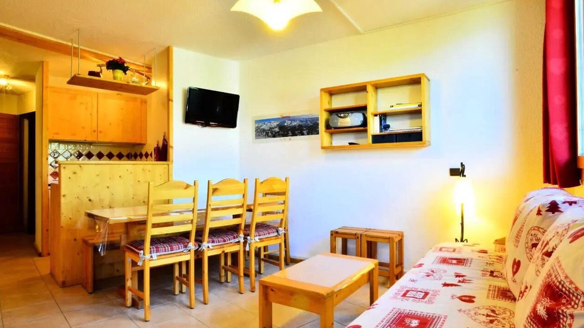 Montchavin Apartment | 3 Zimmer für 7 Personen