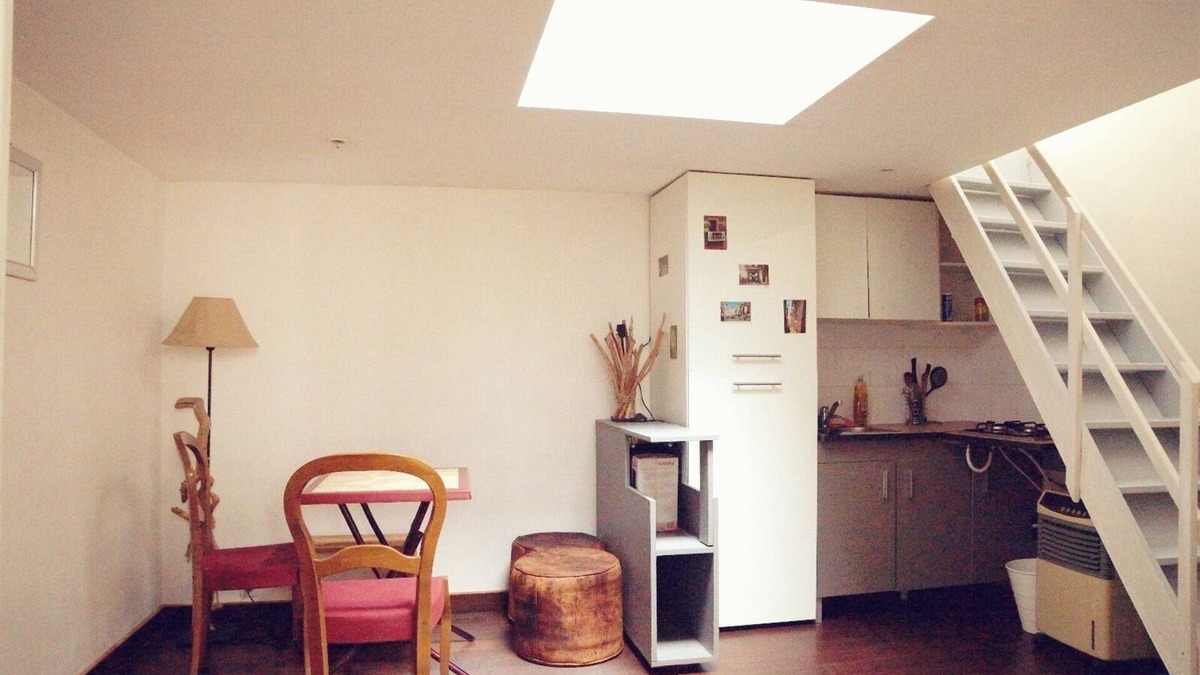 Cachan Apartment | 30 m² duplex studio, 2 people, 20-30 min from Paris