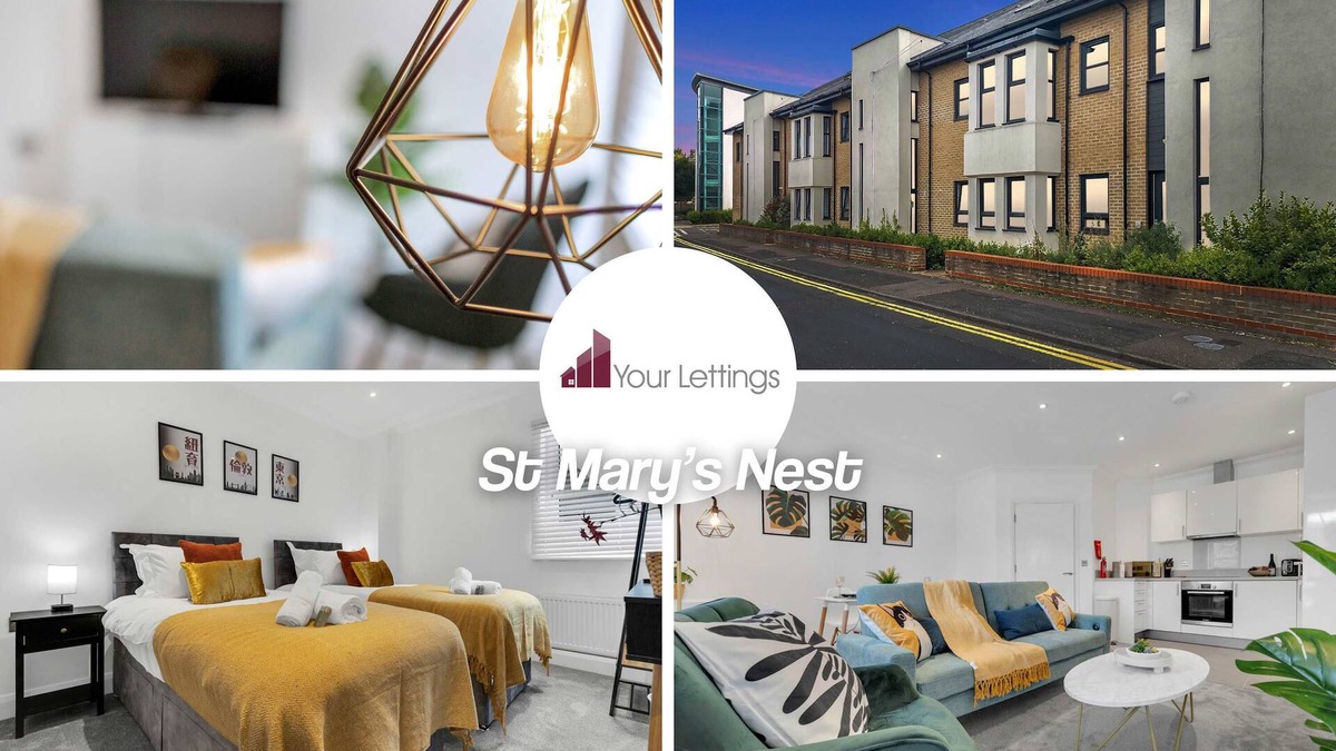 Huntingdon Apartment | 30% Monthly Discount | Long-Stay | St. Mary's Nest