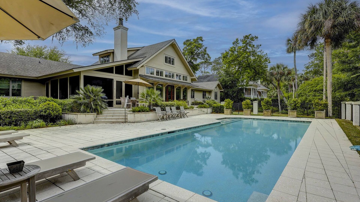 Beach Lagoon House | 30 W. Beach Lagoon-Golf Course Views, Pool, 2nd row (147 yards) to the ocean