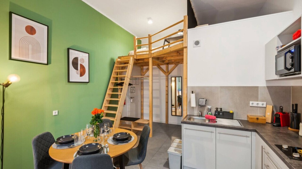 Krefeld Apartment | 30qm *Design WOW Studio* | City | Ruhig | Hbf 100m