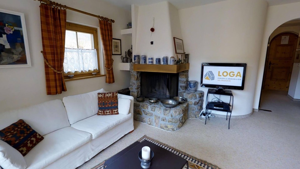 Celerina-Schlarigna Apartment | 3½-roomed apartment on the first floor, ca.
