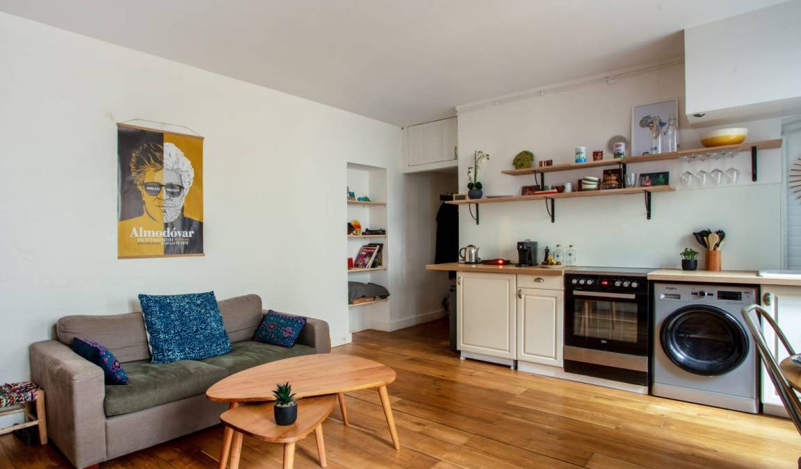 Quartier de la Folie-Mericourt Apartment | 36 m² Apartment ∙ 1 bedroom ∙ 2 guests