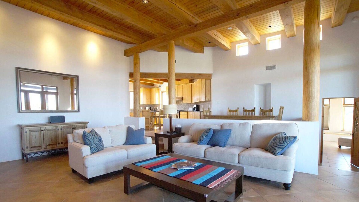 Nambe Pueblo House | 360° View Private Santa Fe Mountain Retreat