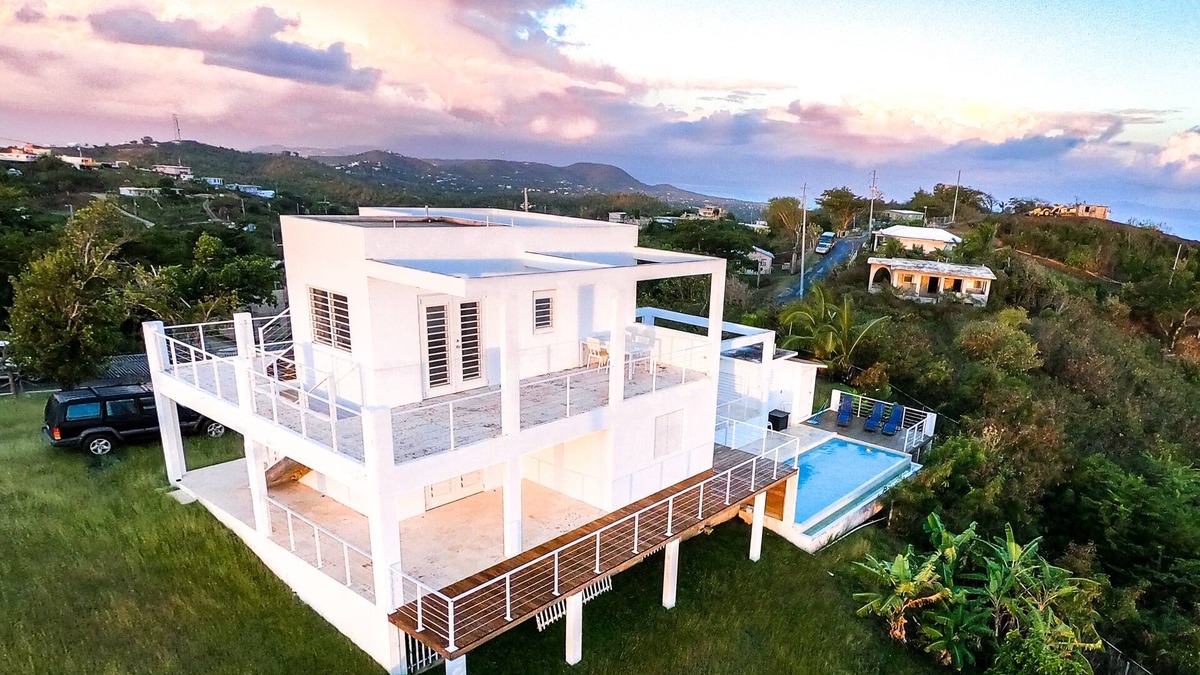 Villa Borinquen Villa | 360º Vieques - Panoramic View Private Pool 2 BR Romantic Hilltop Villa
