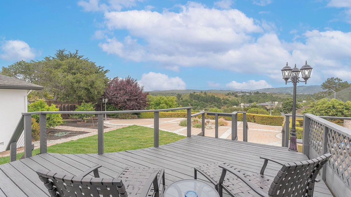 Del Rey Oaks House | 3896 Gather and Rest - Mountain Views, Large Patio