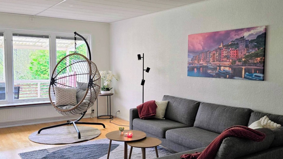 Otterbacken House | 3BR Home Near Lake Vänern – Covered Deck & BBQ
