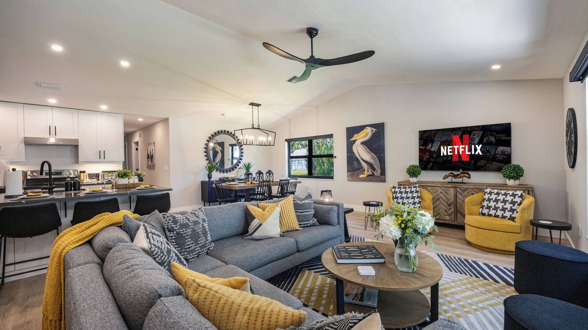 Bonita Springs House | 3BR King Suite Private Pool & BBQ Minutes to the Beach