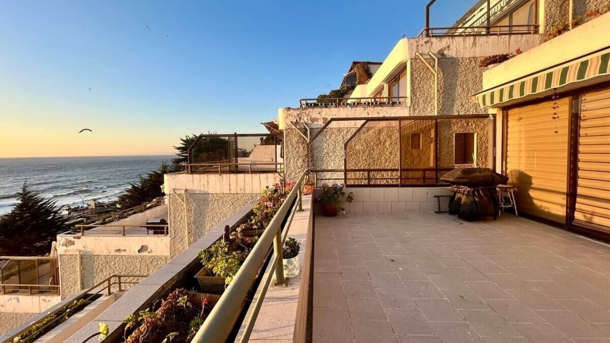 Concon Apartment | 3BR3BA Spacious Apartment with Terrace - Concón