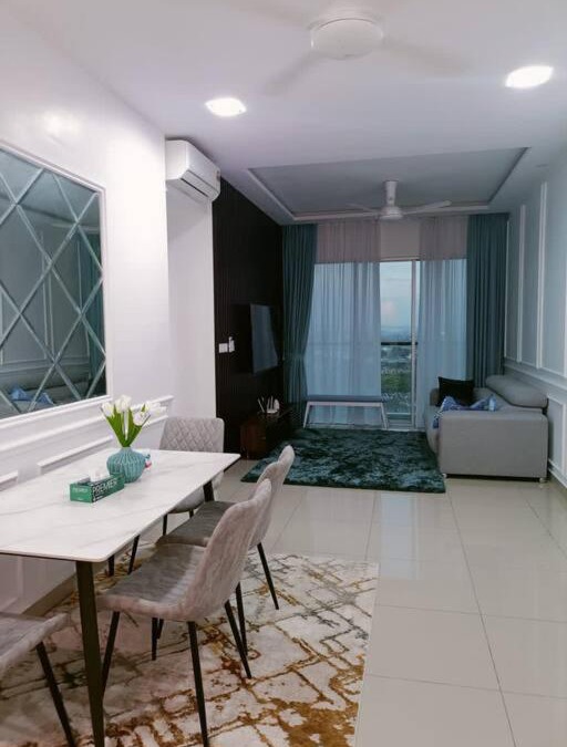 Shah Alam Apartment | 3R2B Comfy Home & Nice View Bukit Rimau, 5-6pax