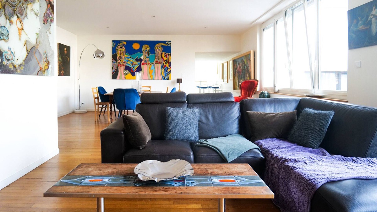 La Fayette-Eble Apartment | 4-bed loft flat, station area - Angers