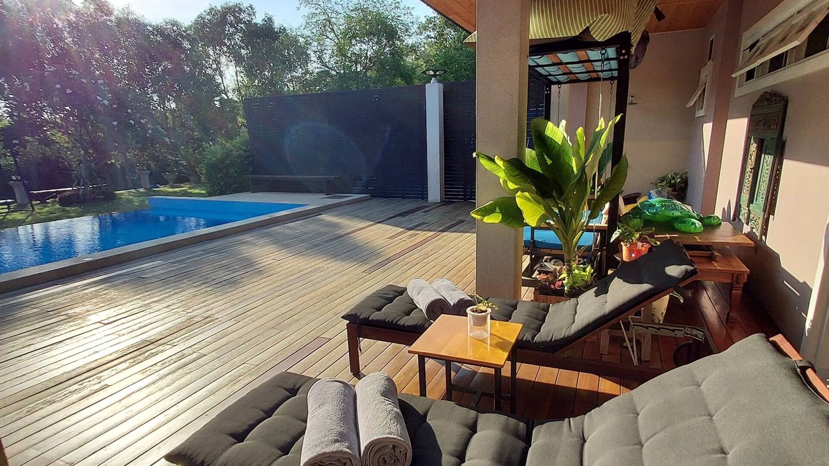 Samut Songkhram Villa | 4 bedroom private pool villa