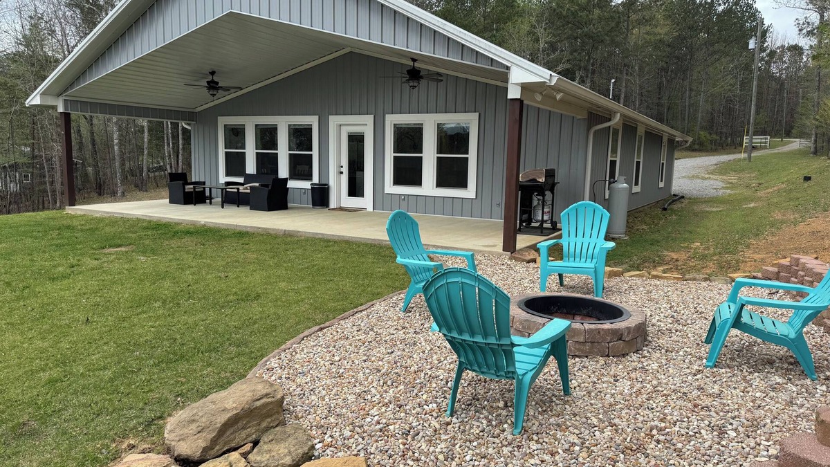Double Springs House | 4 Bedroom 3 Bath Lakefront Home with Private Dock, Secluded, Lewis Smith Lake