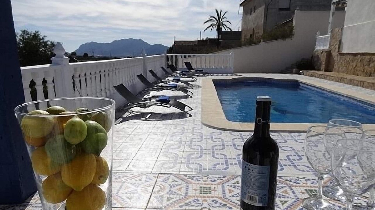 Los Vives Villa | 4 Bedroom House private pool, BBQ, sleeps 8 8 minute walk into the village
