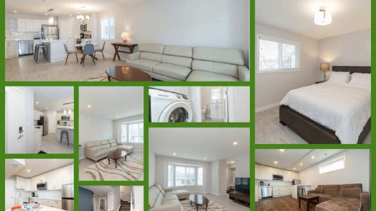 Whyte ave House | # 4 bedroom sleeps 8 - 2 unites Main floor & Basement - Whyte Ave- Blue unit