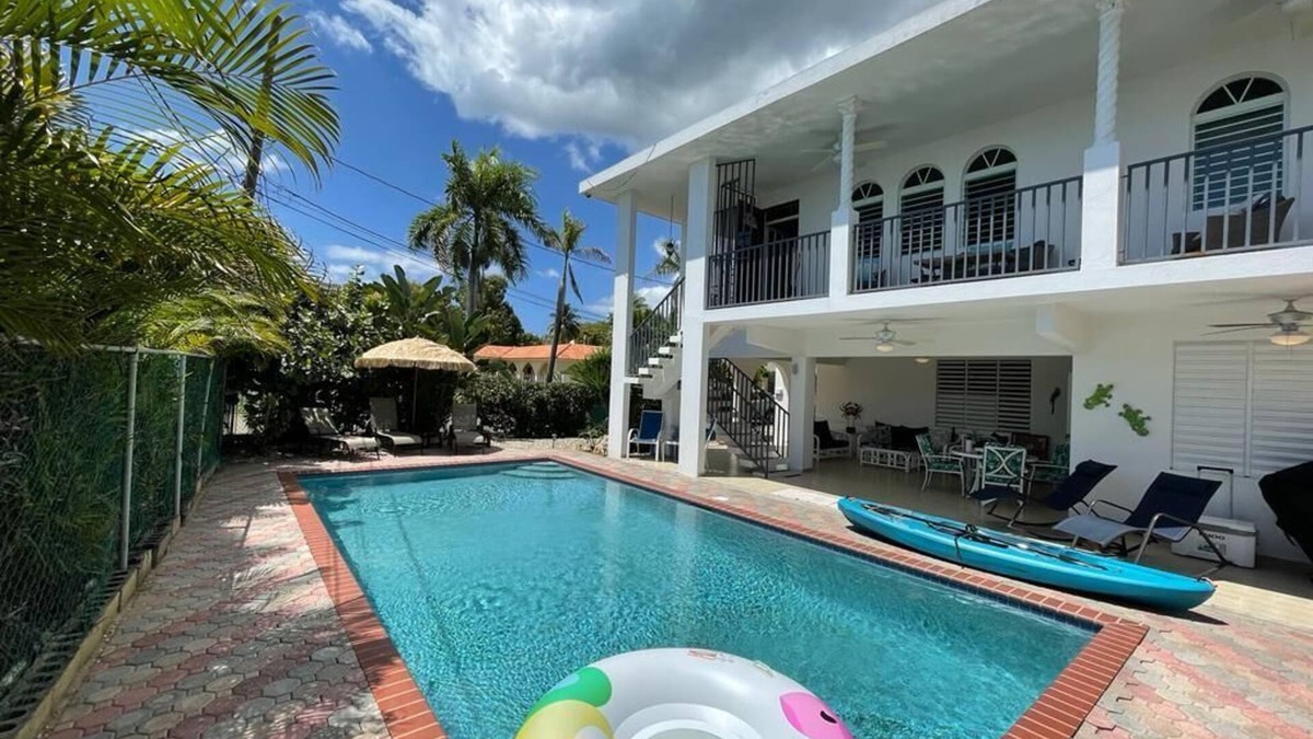 Stella House | 4 Bedrooms,5 beds, 3 Full bathrooms,Sleeps up to 8 with private pool
