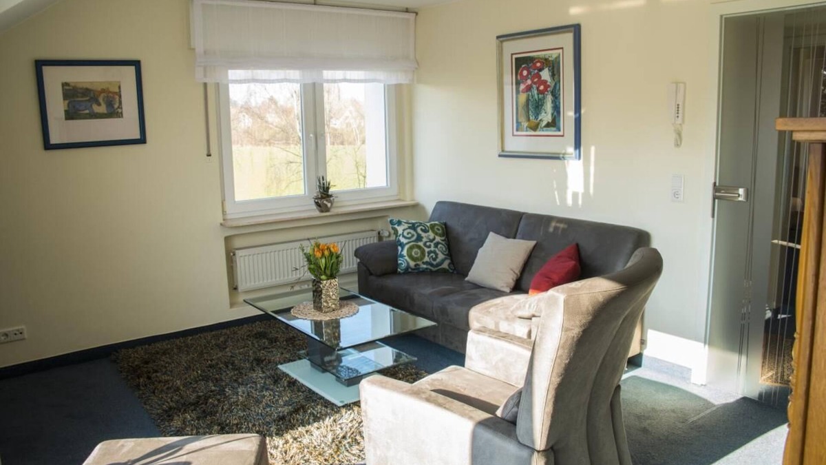 Bad Sassendorf Apartment | 4 * comfort apartment with best view for 2-3 persons, 200 meters to the cent.