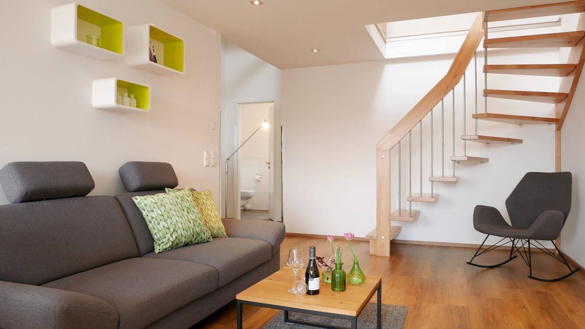 Achkarren Apartment | 4. Ferienwohnung im OG mit 70 qm, 2 Schlafzimmer für max. 4 Personen