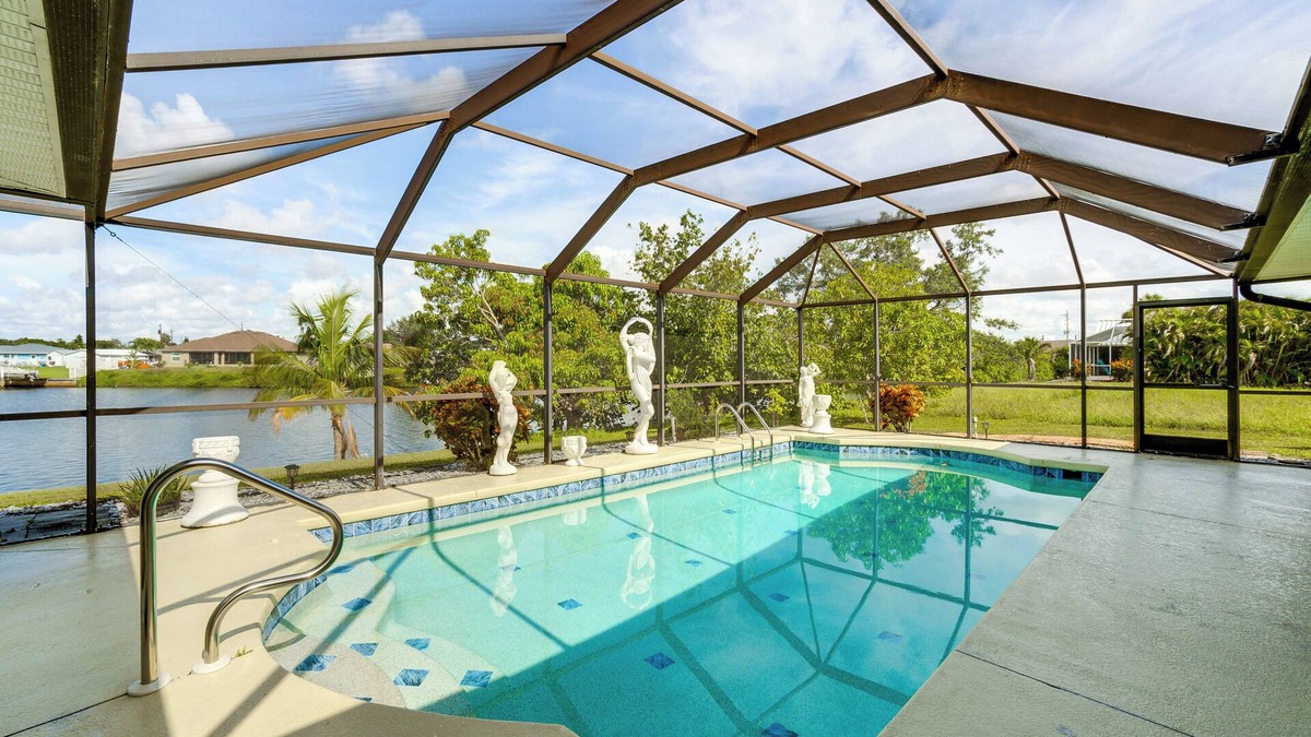 Port Charlotte House | 4 Mi to Port C Beach Park! Classy Canal-Front Home