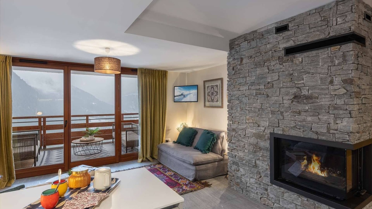 Chatel Apartment | 4-person flat - fireplace, close to the centre and slopes