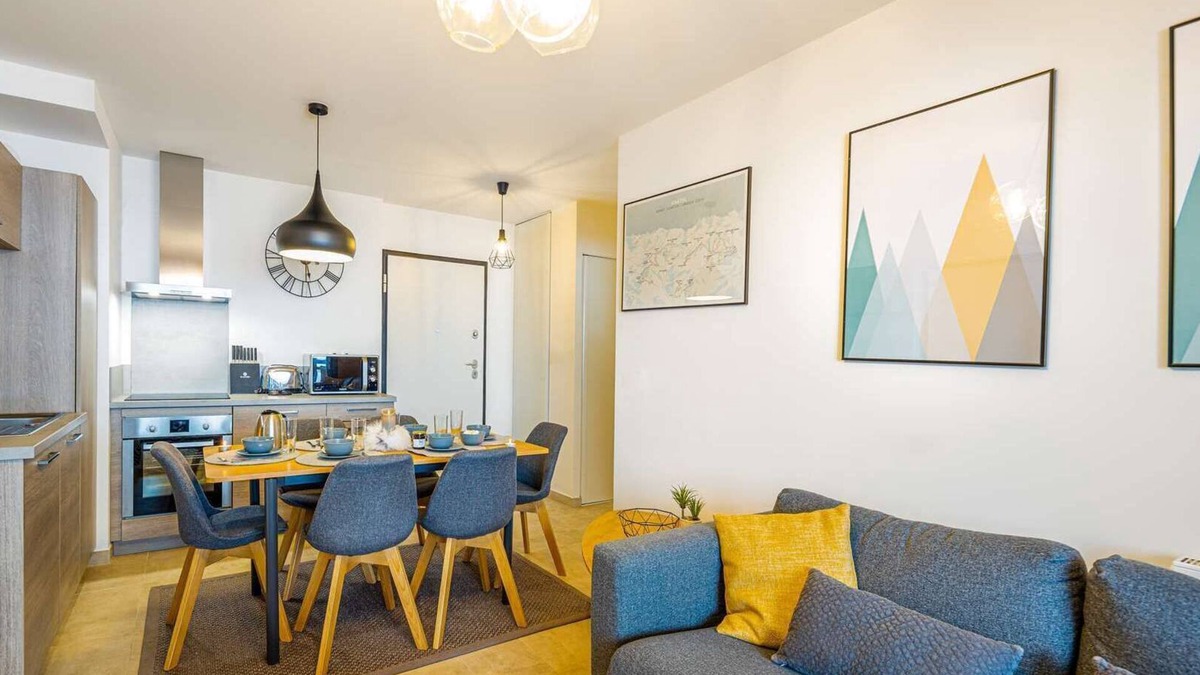 Chatel Apartment | 4-person flat - modern, close to the centre and slopes, terrace
