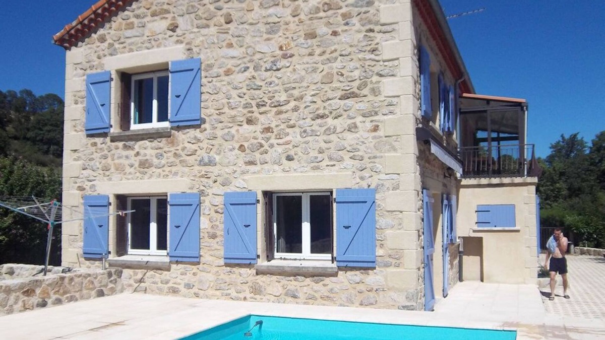Rhone Crussol House | 4-person gîte on the ground floor of our house in the Ardèche mountains