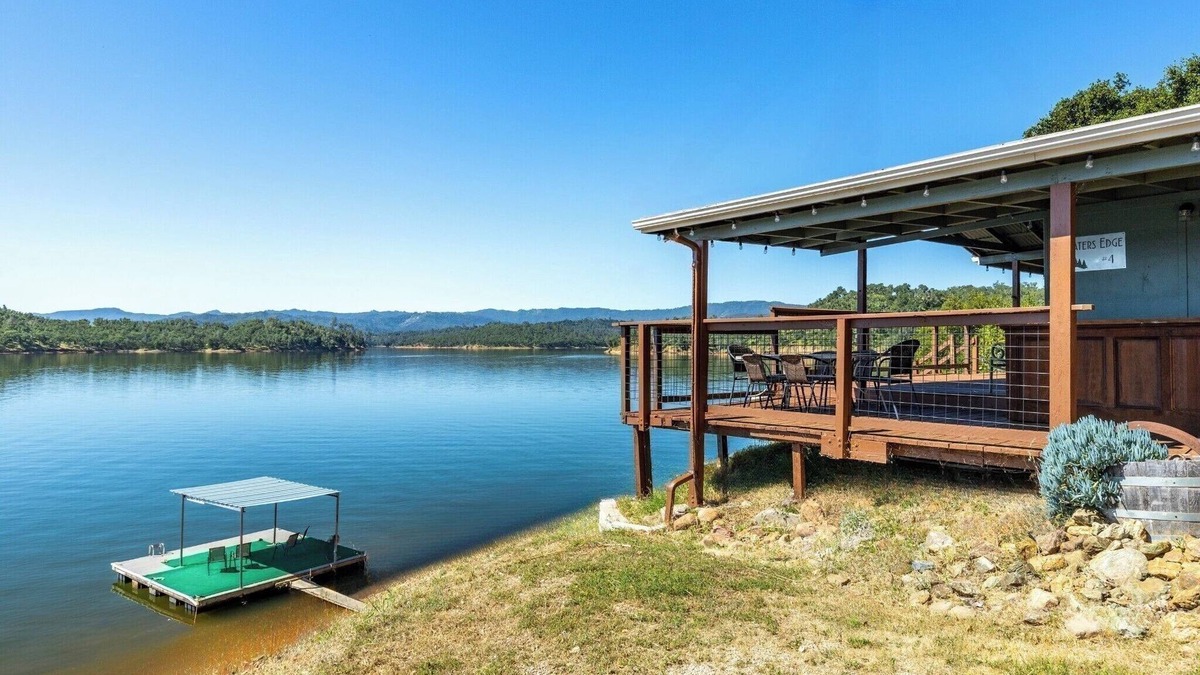 Bradley Cabin | 4. Waters Edge Cabin (on private peninsula with dock)