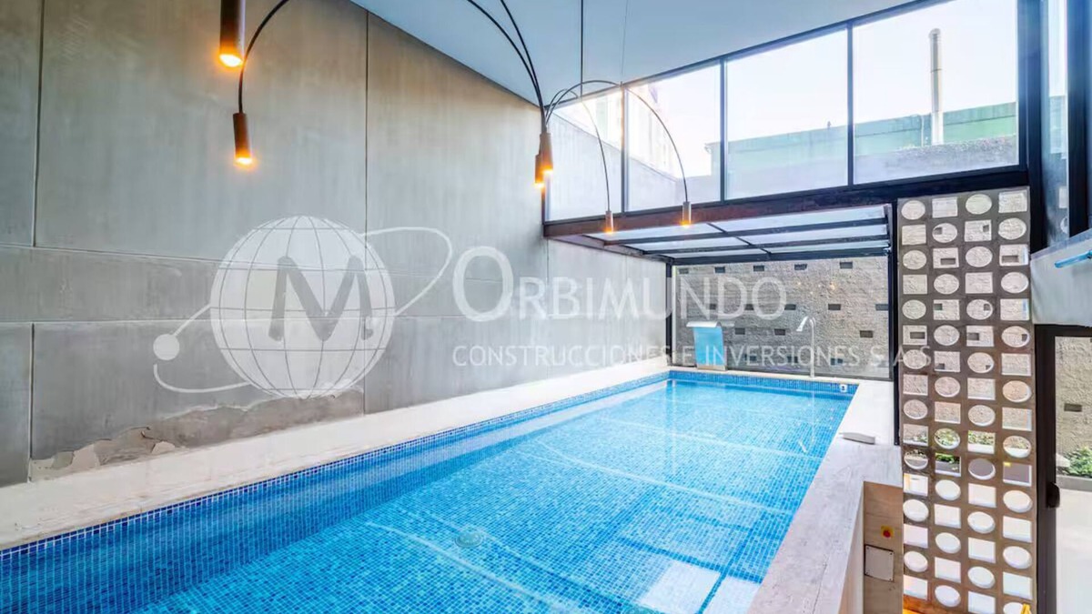 Calle 100 Apartment | 400MB- Gym- Pool - Sauna- Park93-Loft-Coworking- WD
