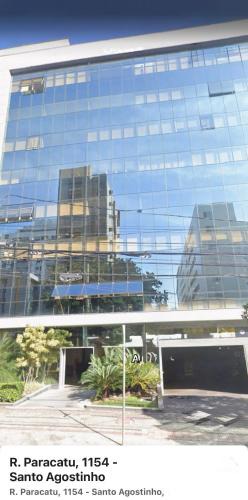 Santo Agostinho Apartment | 407 Perto Materdei, Area privativa, cozinha, máquina de lavar vaga
