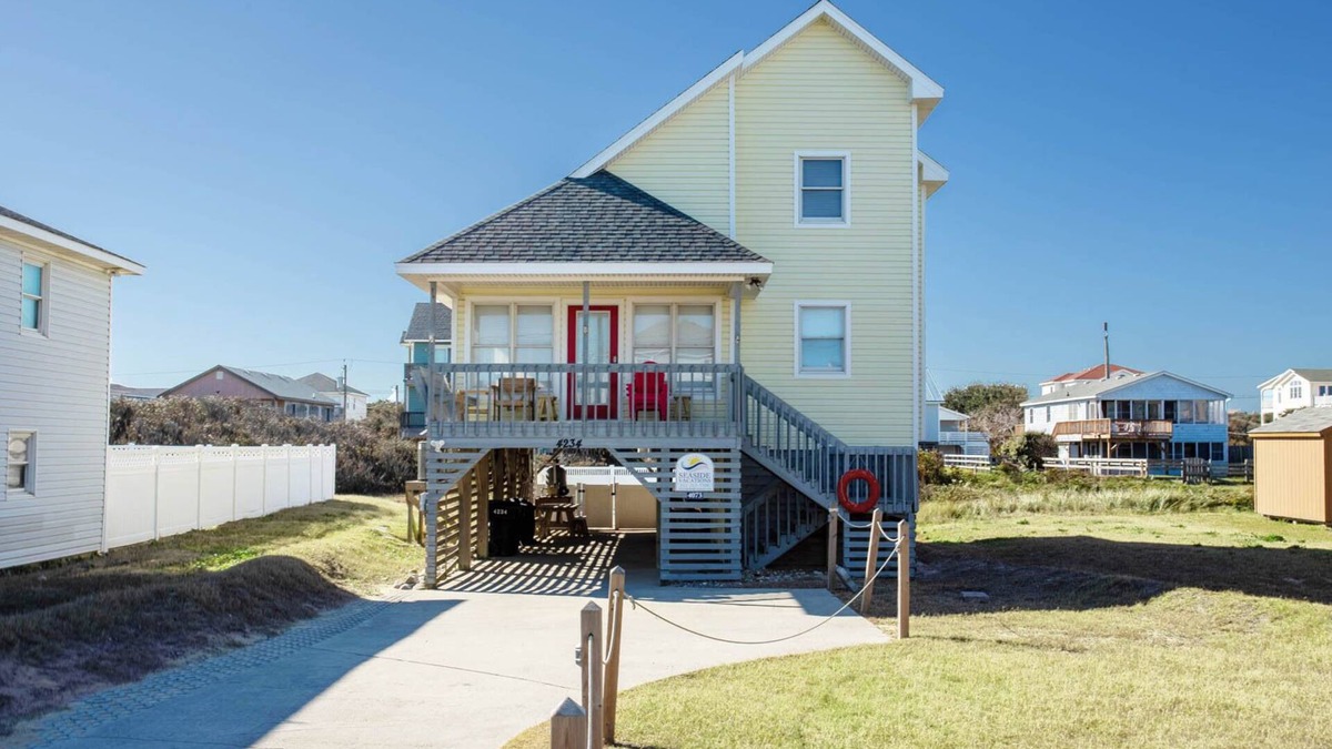 Sea Retreat House | 4073 Downtime * 2 Min Walk to Beach * Pool/Hot Tub