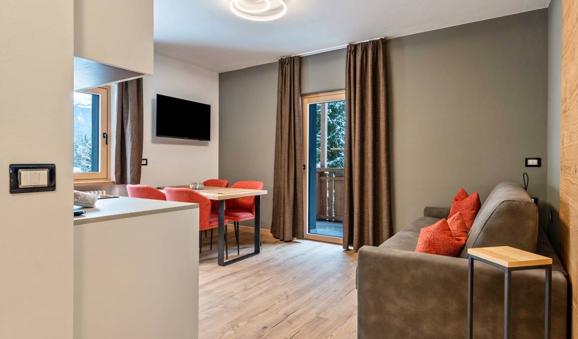 Campitello di Fassa Apartment | 44 m² Apartment ∙ 1 bedroom ∙ 3 guests