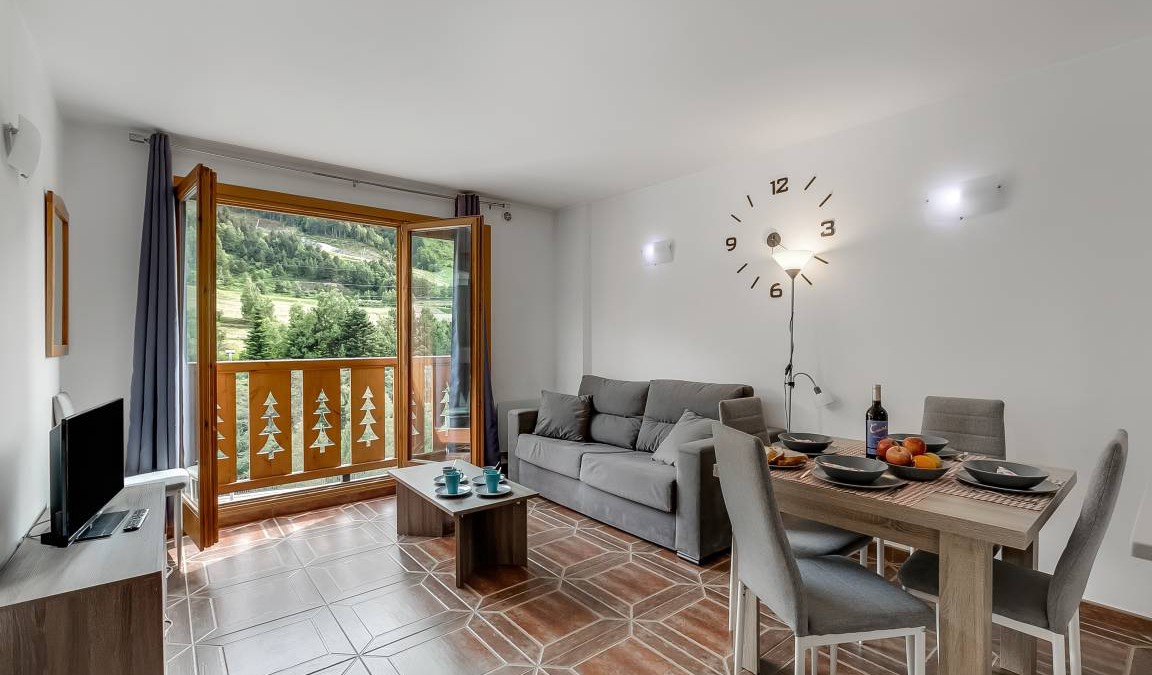 El Tarter Apartment | 44 m² Apartment ∙ 1 bedroom ∙ 4 guests