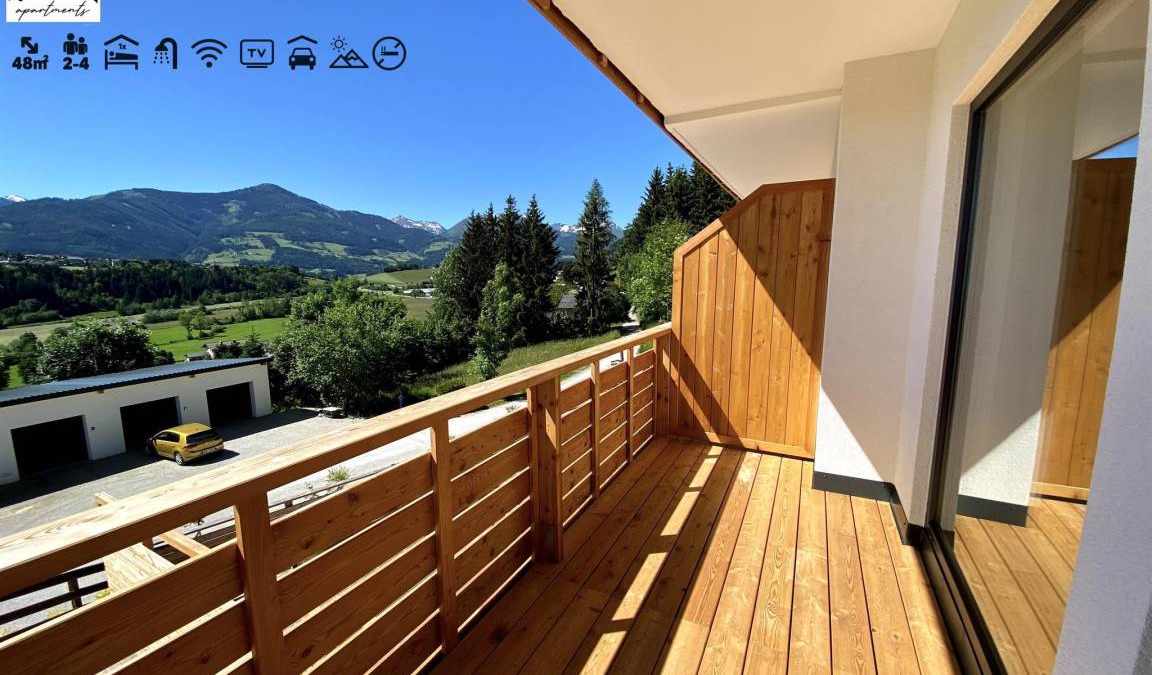 Groebming Apartment | 45 m² Apartment ∙ 1 bedroom ∙ 4 guests