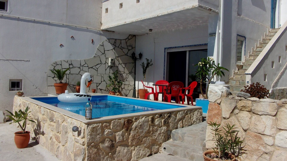 Sitia Apartment | 45m2 apartment on the ground floor with terrace and private pool on the terrace