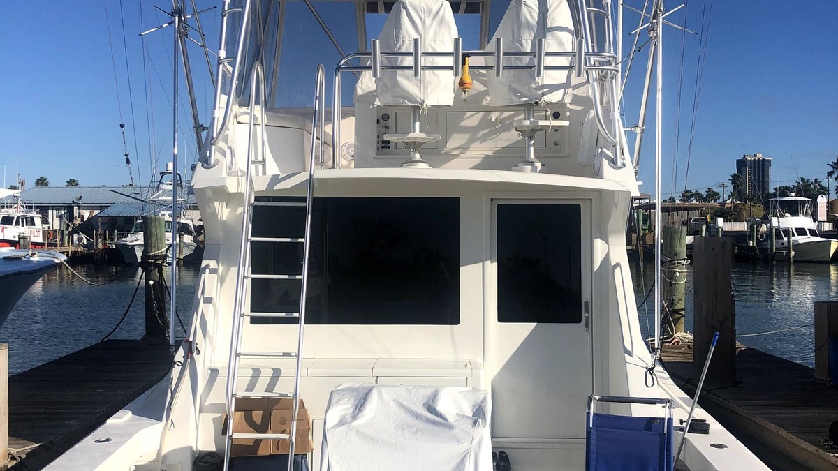South Padre Island Boat Rental | 47’ Viking yacht