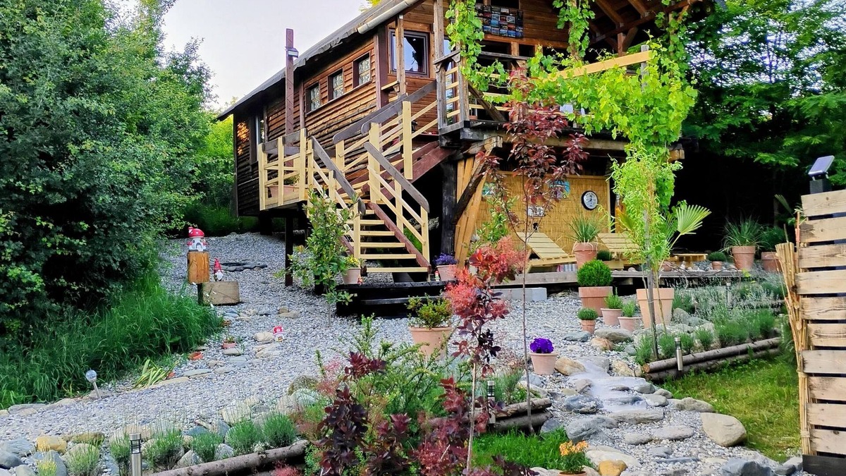 Avrig Cabin | 479 Tiny House, Domeniul von Agodt with beautiful mountain view
