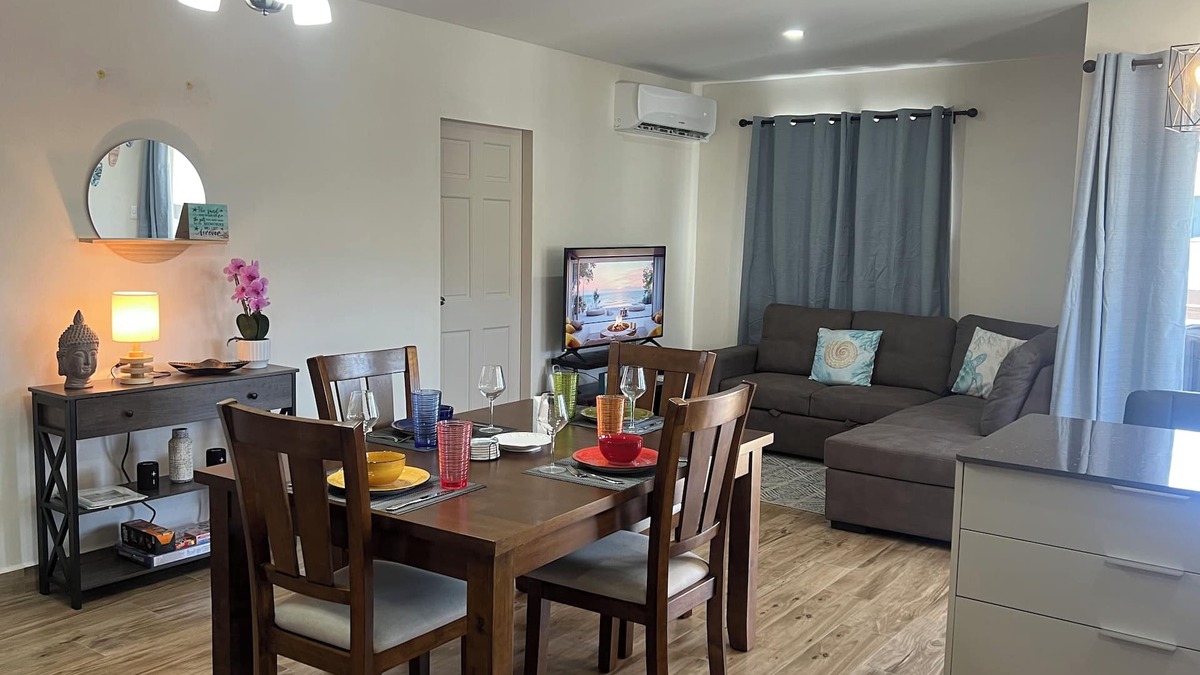 Buccoo Condo | 4B Holiday Haven-Charming 2-Bedroom Condo Fully Furnished With All Amenities.